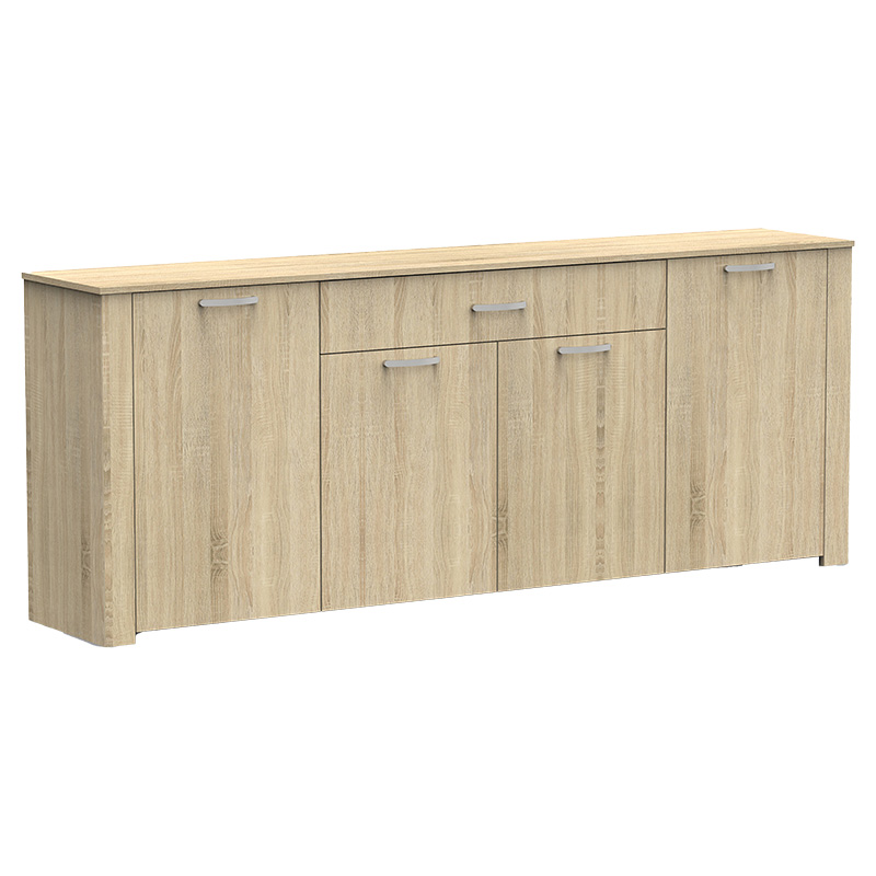 PAKO WORLD Μπουφές Kinley pakoworld sonoma 210x40x82εκ - PAKO WORLD - 248-000007