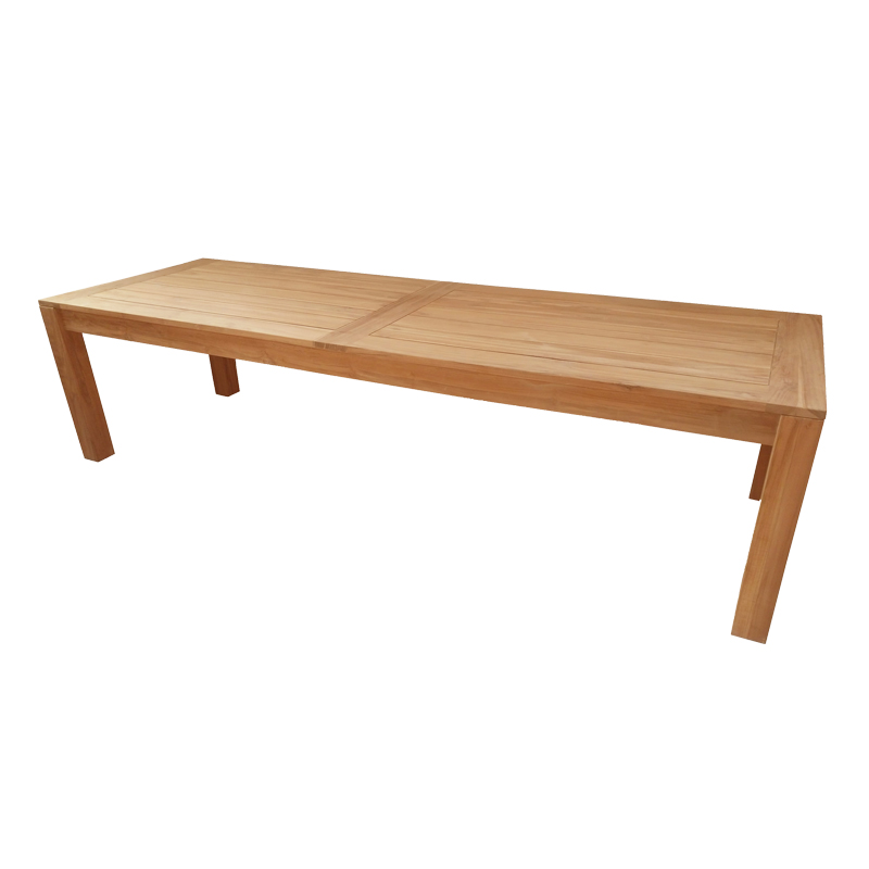 PAKO WORLD Τραπέζι Pablo pakoworld teak ξύλο σε φυσική απόχρωση 240x100x76εκ - PAKO WORLD - 343-000016