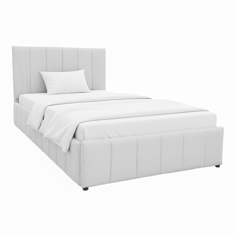 Κρεβάτι Snuggle pakoworld με αποθηκευτικό χώρο ύφασμα γ