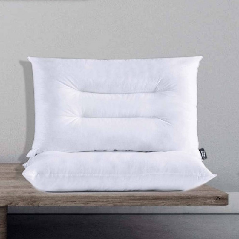 Sb home Μαξιλάρι Βαμβακερό 50x70εκ. Anatomic SB HOME (Ύφασμα: Βαμβάκι 100%, Χρώμα: Λευκό) - Sb home - 5206864000087