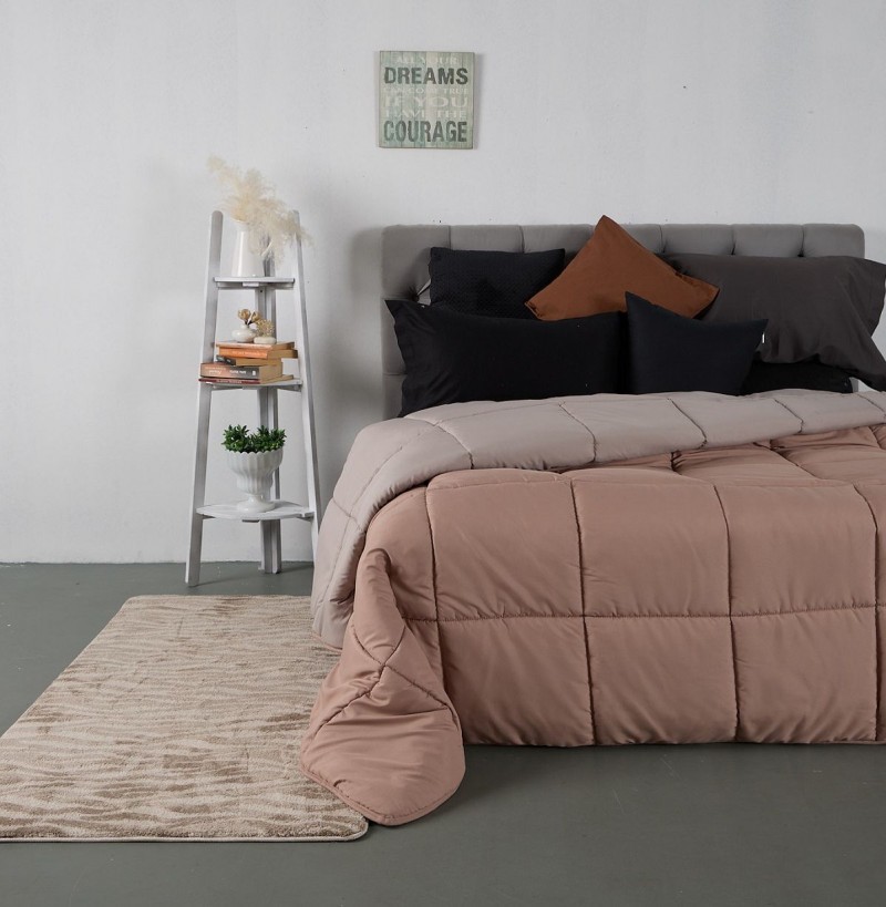 Sb home Πάπλωμα 2 Όψεων Microfiber Μονό 160x240εκ. Soft Touch Zermatt Beige SB HOME (Ύφασμα: Microfiber, Χρώμα: Μπεζ, Μέγεθος: Μονά) - Sb home - 5206864076495