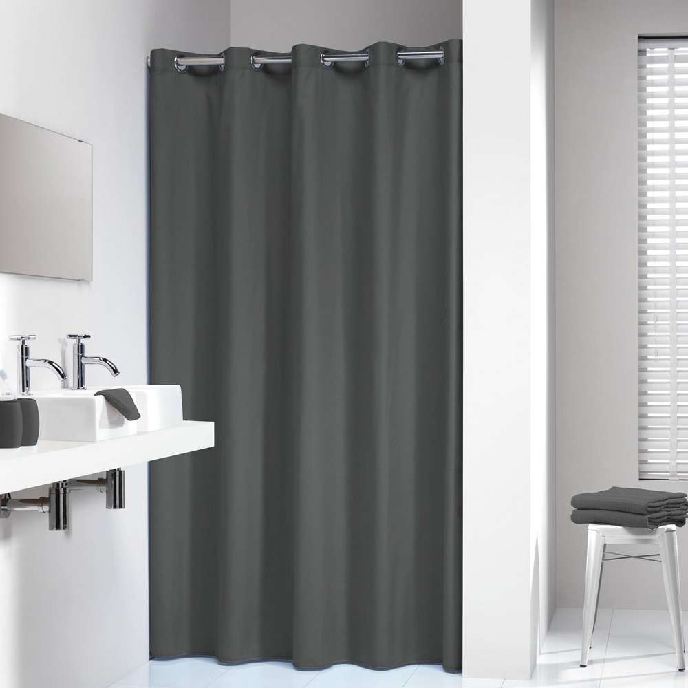 sealskin Κουρτίνα Υφασμάτινη "Coloris Grey" 180x200εκ. Sealskin 232211314 - sealskin - sl-232211314