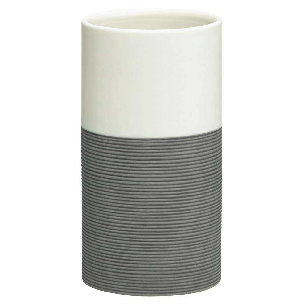 Ποτηροθήκη Πορσελάνης 6,9x12,6εκ. Doppio Grey Sealskin 