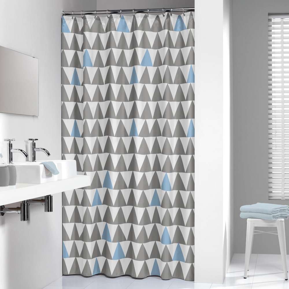 sealskin Κουρτίνα Μπάνιου Πλαστική "Nordic Light Blue " Sealskin 180x200εκ. (Υλικό: Πλαστικό) - sealskin - sl-210921320