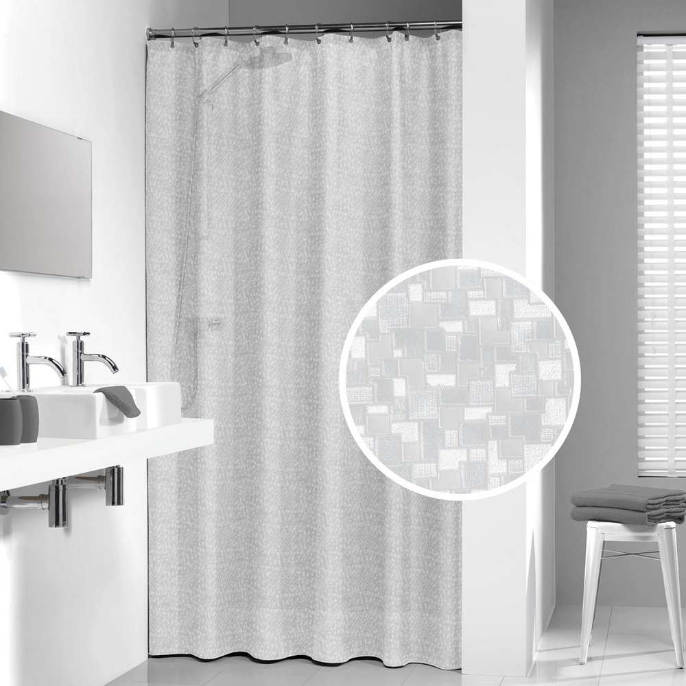 sealskin Κουρτίνα Μπάνιου Πλαστική "Perle Transparent " Sealskin 180x200εκ. (Υλικό: Πλαστικό) - sealskin - sl-210881300
