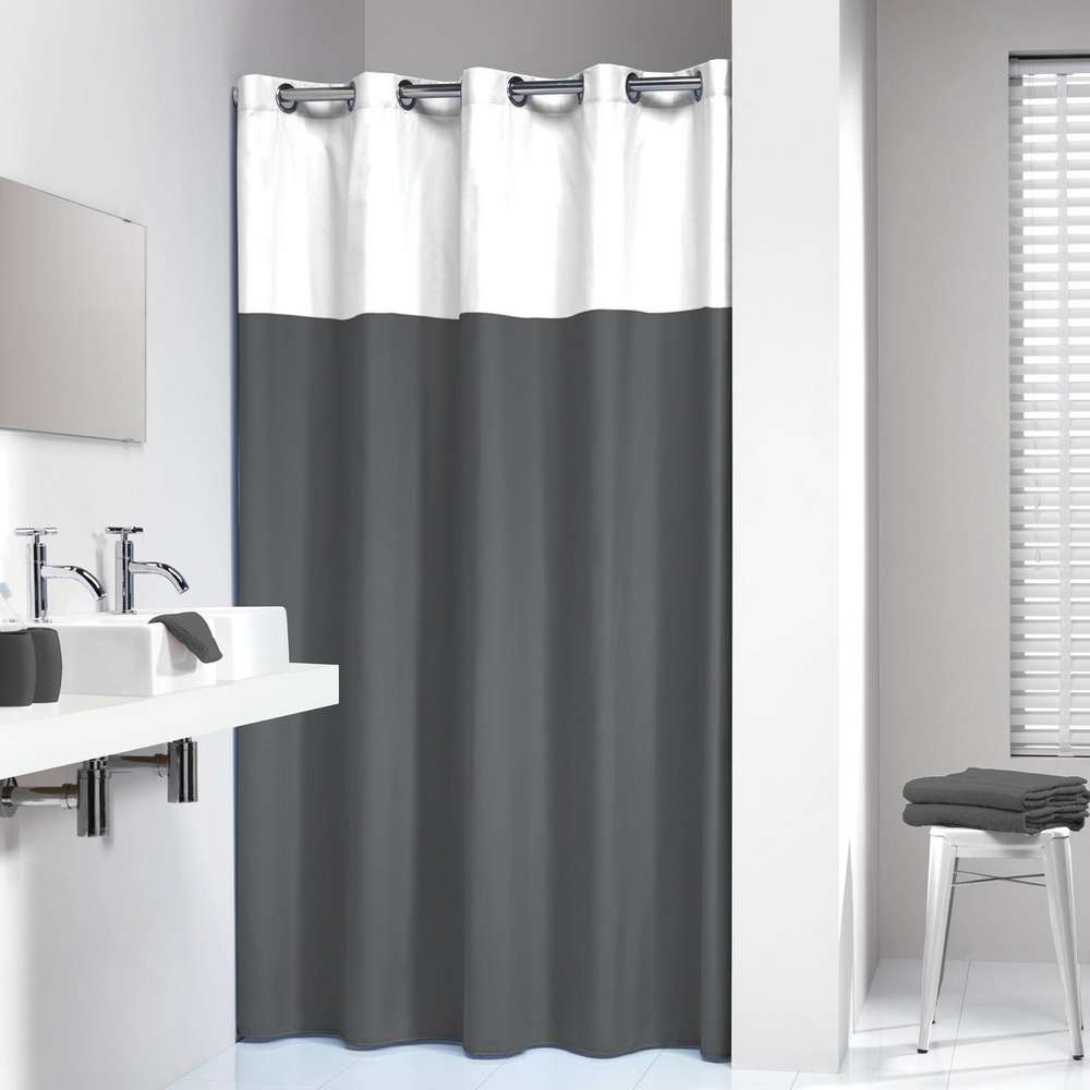 Κουρτίνα Μπάνιου Αδιάβροχη Υφασμάτινη 180x200εκ. Double