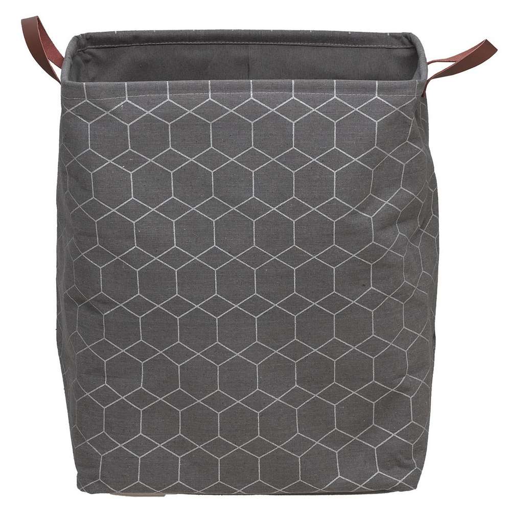 sealskin Καλάθι Απλύτων Polyester 30x40x50εκ. Geometric Grey Sealskin 362455014 (Ύφασμα: Polyester, Χρώμα: Γκρι) - sealskin - sl-362455014
