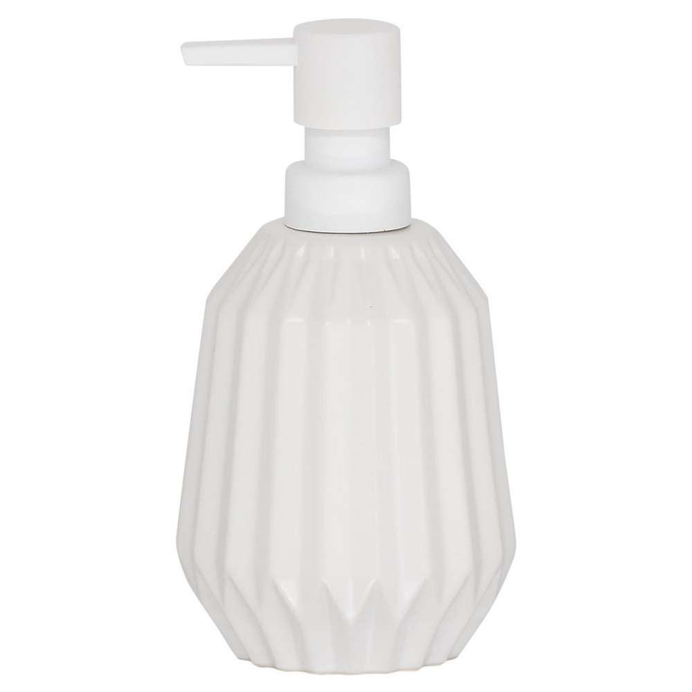 Αξεσουάρ Μπάνιου 24home - ΣΗΜΑΝΤΙΚΟ: Σε περίπτωση διαφοράς τιμής από το κατάστημα ισχύει παντα και μόνο η τιμή του καταστήματος Ντισπένσερ Πορσελάνης 400ml-9,1x16,5εκ. Arte White Seal