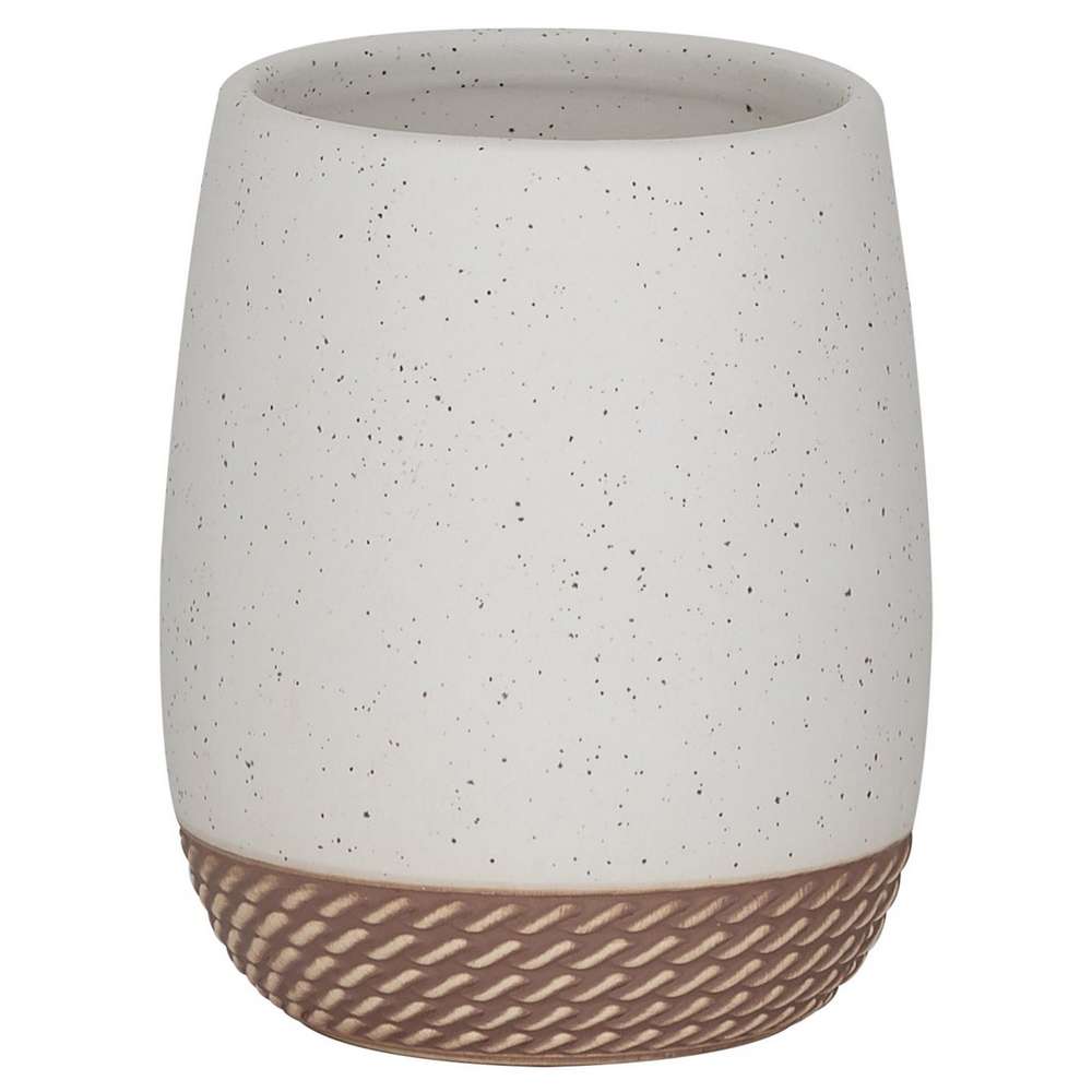 Ποτηροθήκη Πορσελάνης 8,3x10εκ. Braid Sand Sealskin 362