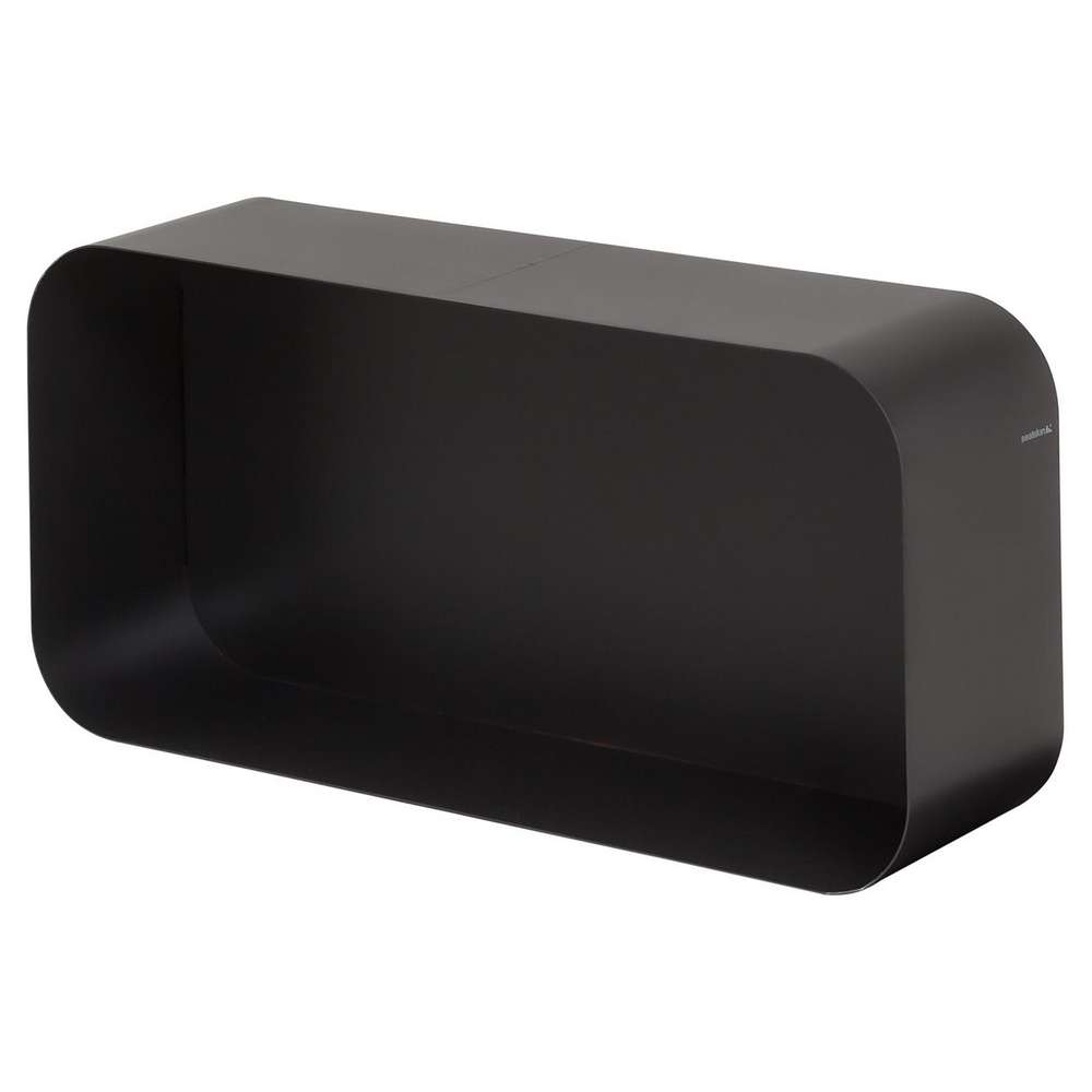 Ράφι Μπάνιου Μεταλλικό Μαύρο 50x12x24εκ. Brix Sealskin 