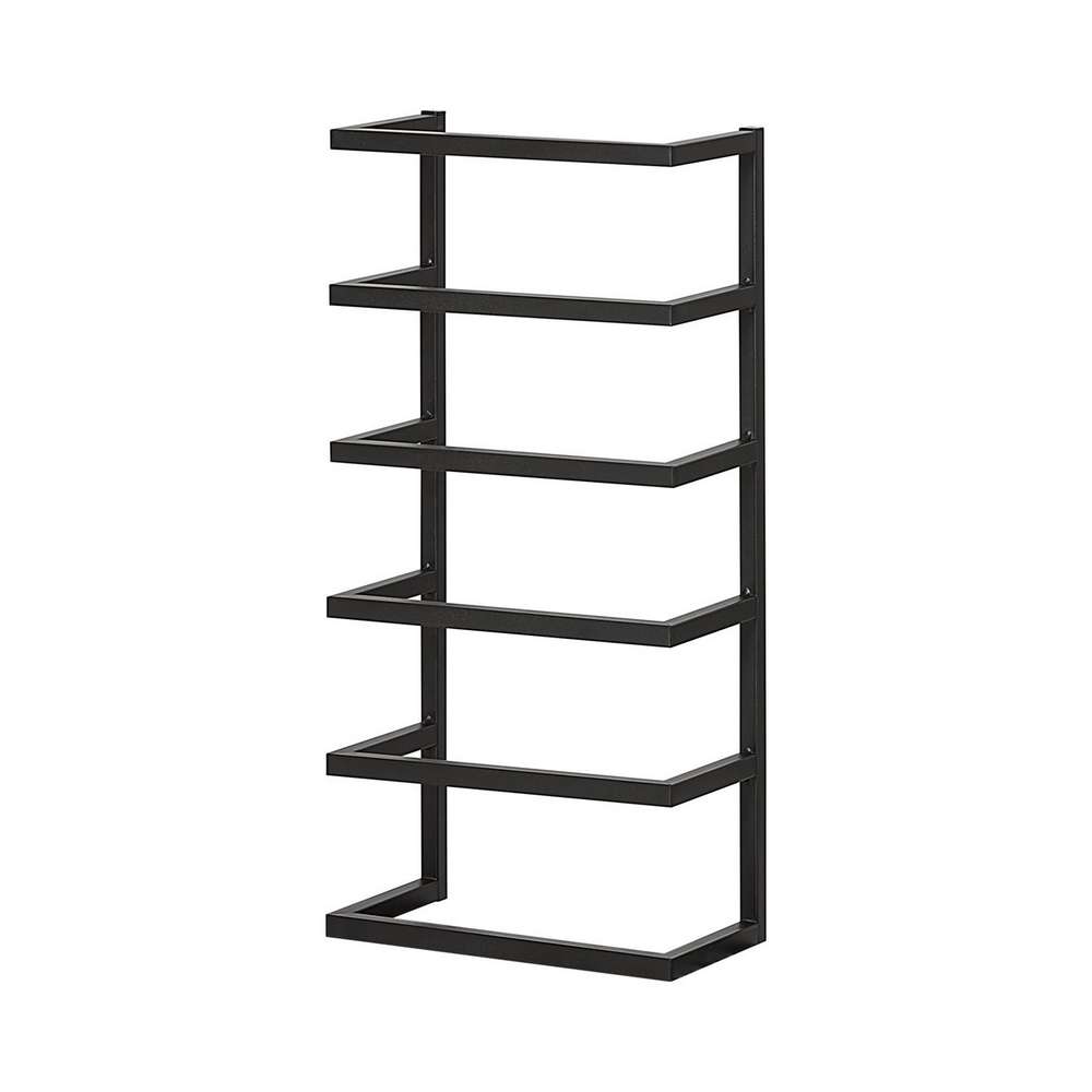 Κρεμάστρα Επιτοίχια 5 Θέσεων Μεταλλικό Μαύρο 24x12x48εκ. Carre Sealskin 396330746 (Υλικό: Μεταλλικό, Χρώμα: Μαύρο) - sealskin - sl-396330746