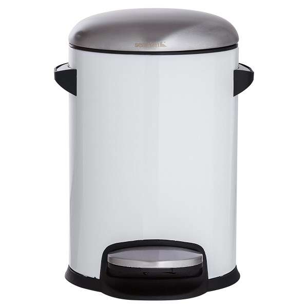 sealskin - ΣΗΜΑΝΤΙΚΟ: Σε περίπτωση διαφοράς τιμής από το κατάστημα ισχύει παντα και μόνο η τιμή του καταστήματος Καλάθι Απορριμάτων Ανοξείδωτο 3lt Cosmic White Sealskin