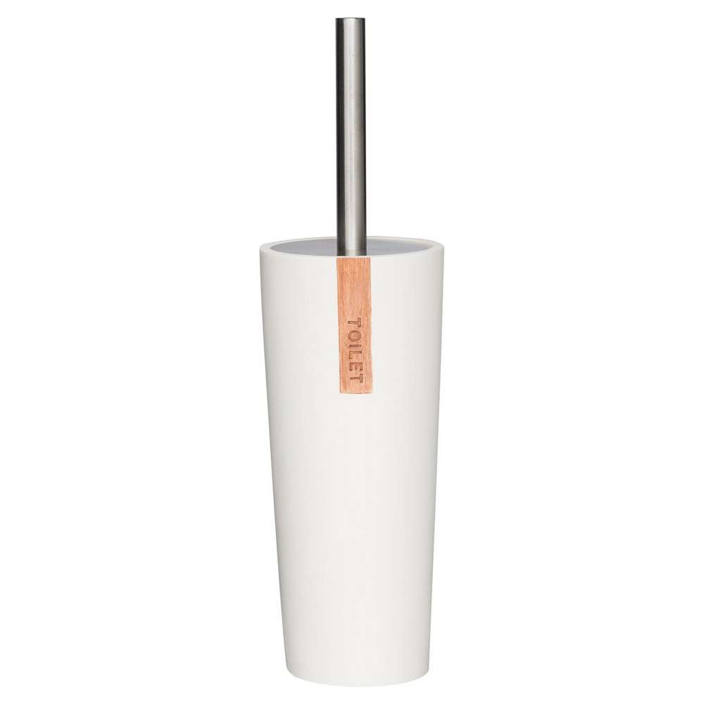 sealskin Πιγκάλ Τουαλέτας Polyresin 9,7x35εκ. Pierra White Sealskin 361870510 (Υλικό: Polyresin, Χρώμα: Λευκό) - sealskin - sl-361870510