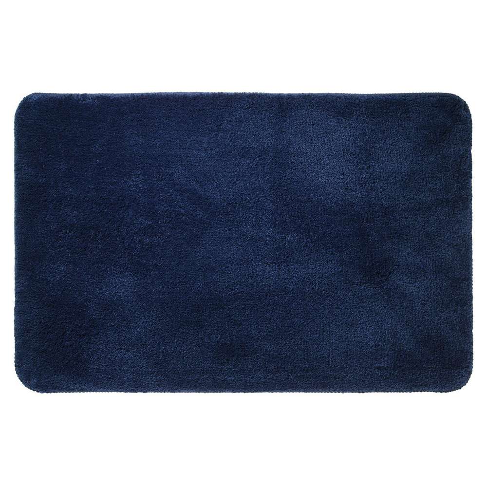 Ταπέτο Μπάνιου Αντιολισθητικό Polyester 60x90εκ. Angora Blue Sealskin 293993624 (Ύφασμα: Polyester, Χρώμα: Μπλε) - sealskin - sl-293993624