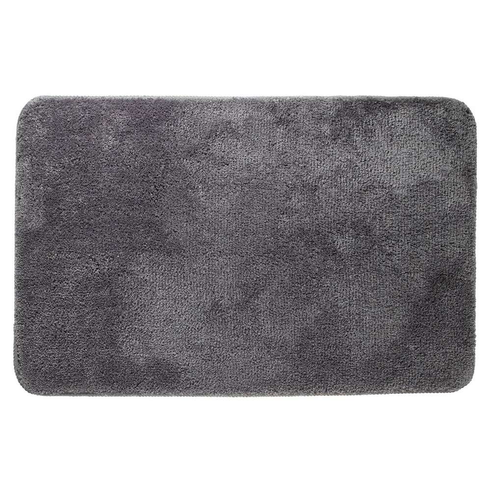 Ταπέτο Μπάνιου Αντιολισθητικό Polyester 60x90εκ. Angora Grey Sealskin 293993614 (Ύφασμα: Polyester, Χρώμα: Γκρι) - sealskin - sl-293993614