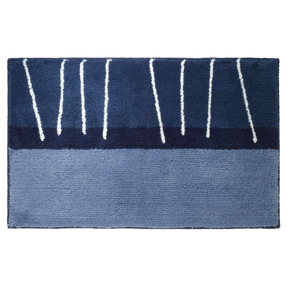 sealskin Ταπέτο Μπάνιου Acrylic 55x85εκ. Matches Blue Sealskin 293304421 (Ύφασμα: Ακρυλικό, Χρώμα: Μπλε) - sealskin - sl-293304421