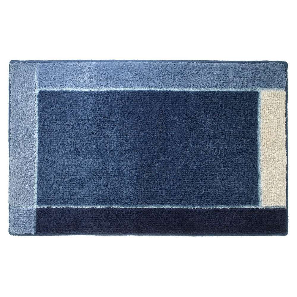 Ταπέτο Μπάνιου Acrylic 55x85εκ. Roma Blue Sealskin 293314421 (Ύφασμα: Ακρυλικό, Χρώμα: Μπλε) - sealskin - sl-293314421