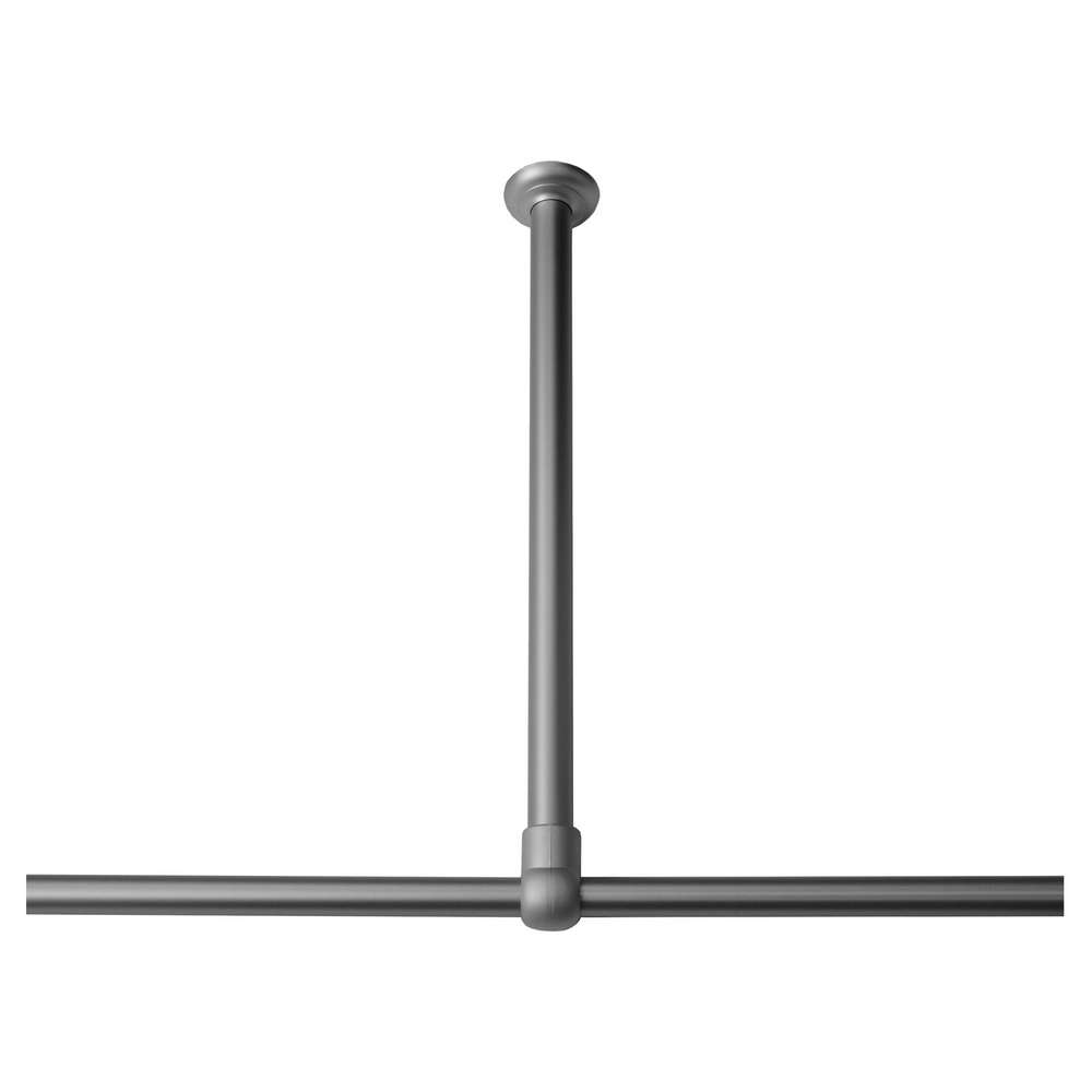 sealskin - ΣΗΜΑΝΤΙΚΟ: Σε περίπτωση διαφοράς τιμής από το κατάστημα ισχύει παντα και μόνο η τιμή του καταστήματος Στήριγμα Οροφής Για Βραχίονα Μπάνιου Γωνιακό Αλουμινίου