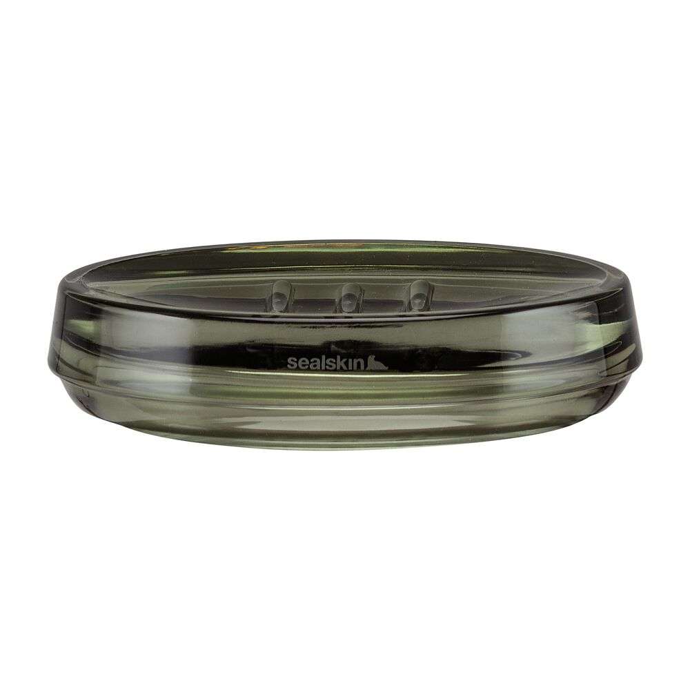 sealskin Σαπουνοθήκη Γυάλινη 13,8x9,9x3,1εκ. Mood Green Sealskin 800050 (Υλικό: Γυαλί, Χρώμα: Πράσινο ) - sealskin - sl-800050