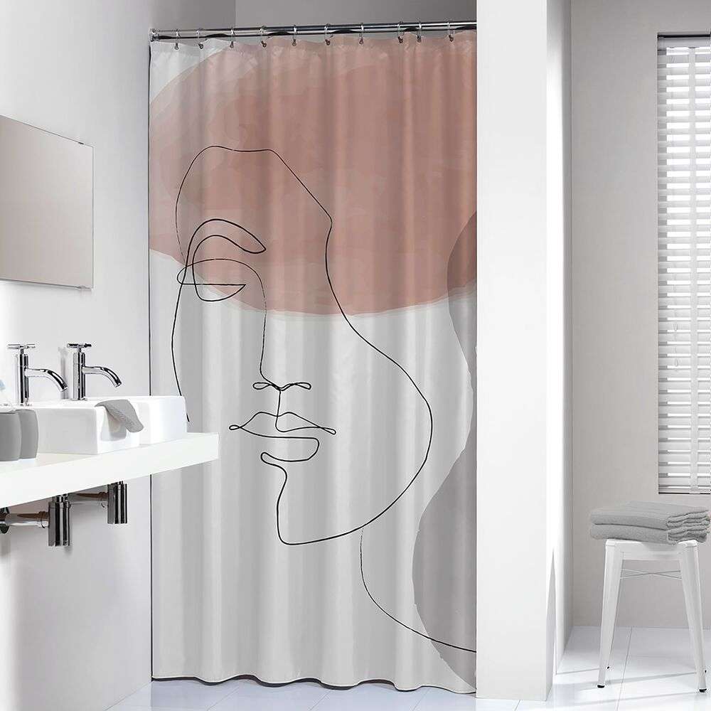 sealskin Κουρτίνα Μπάνιου Αδιάβροχη Υφασμάτινη 180x200εκ. Made Multi Sealskin 800137 (Ύφασμα: Polyester) - sealskin - sl-800137