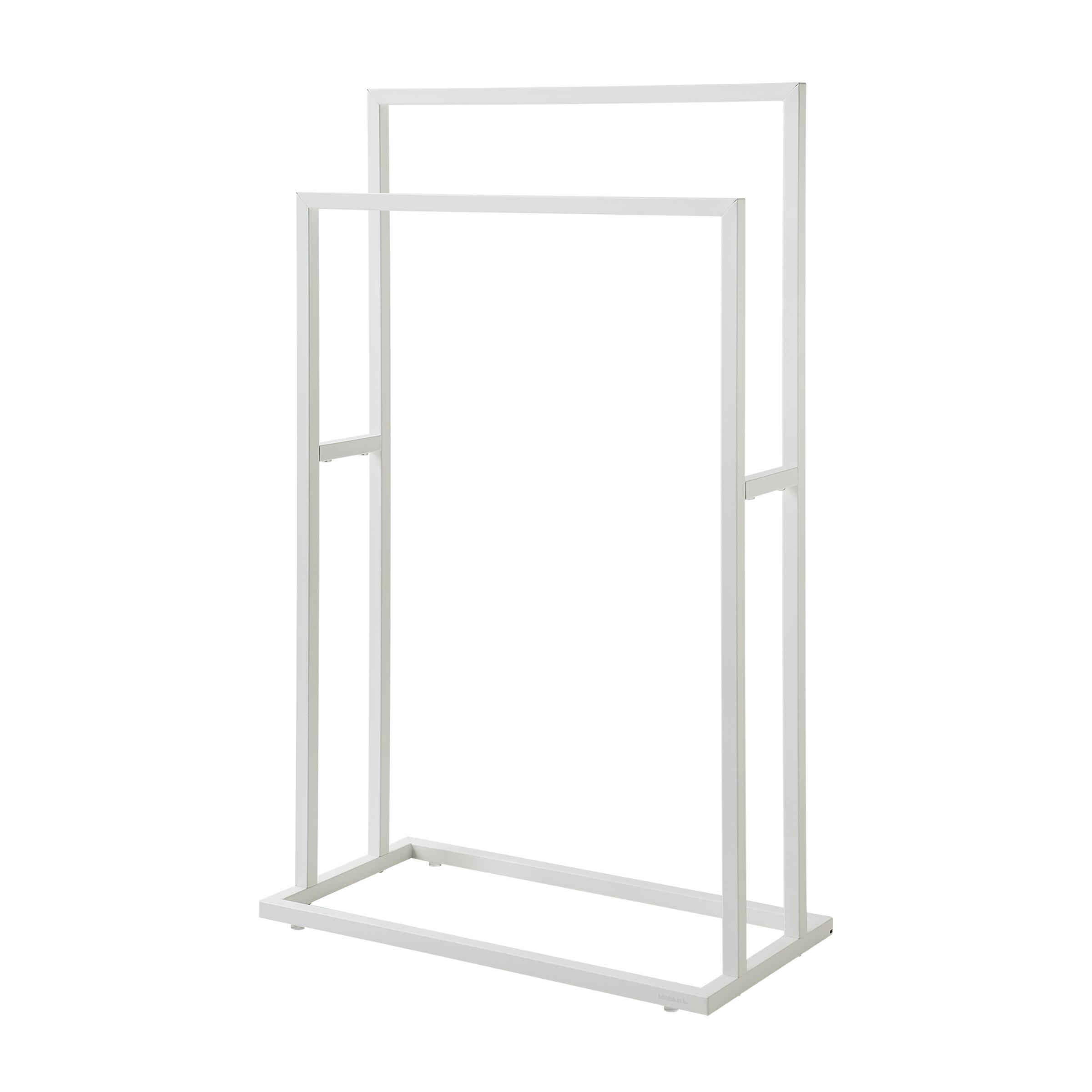 Αξεσουάρ Μπάνιου 24home - ΣΗΜΑΝΤΙΚΟ: Σε περίπτωση διαφοράς τιμής από το κατάστημα ισχύει παντα και μόνο η τιμή του καταστήματος Κρεμάστρα Επιδαπέδια Μεταλλική Λευκή 48x24x78,5εκ. Carr