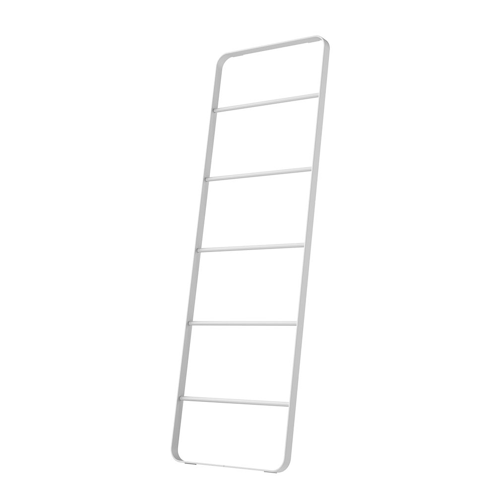 Αξεσουάρ Μπάνιου 24home - ΣΗΜΑΝΤΙΚΟ: Σε περίπτωση διαφοράς τιμής από το κατάστημα ισχύει παντα και μόνο η τιμή του καταστήματος Σκάλα Κρεμάστρα Επιδαπέδια Μεταλλική Λευκή 50x3,5x155εκ