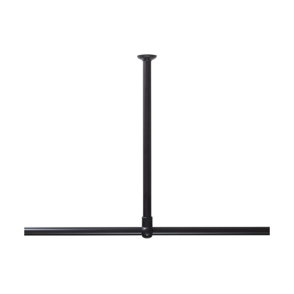 Αξεσουάρ Μπάνιου 24home - ΣΗΜΑΝΤΙΚΟ: Σε περίπτωση διαφοράς τιμής από το κατάστημα ισχύει παντα και μόνο η τιμή του καταστήματος Στήριγμα Οροφής Για Βραχίονα Μπάνιου Γωνιακό Αλουμινίου