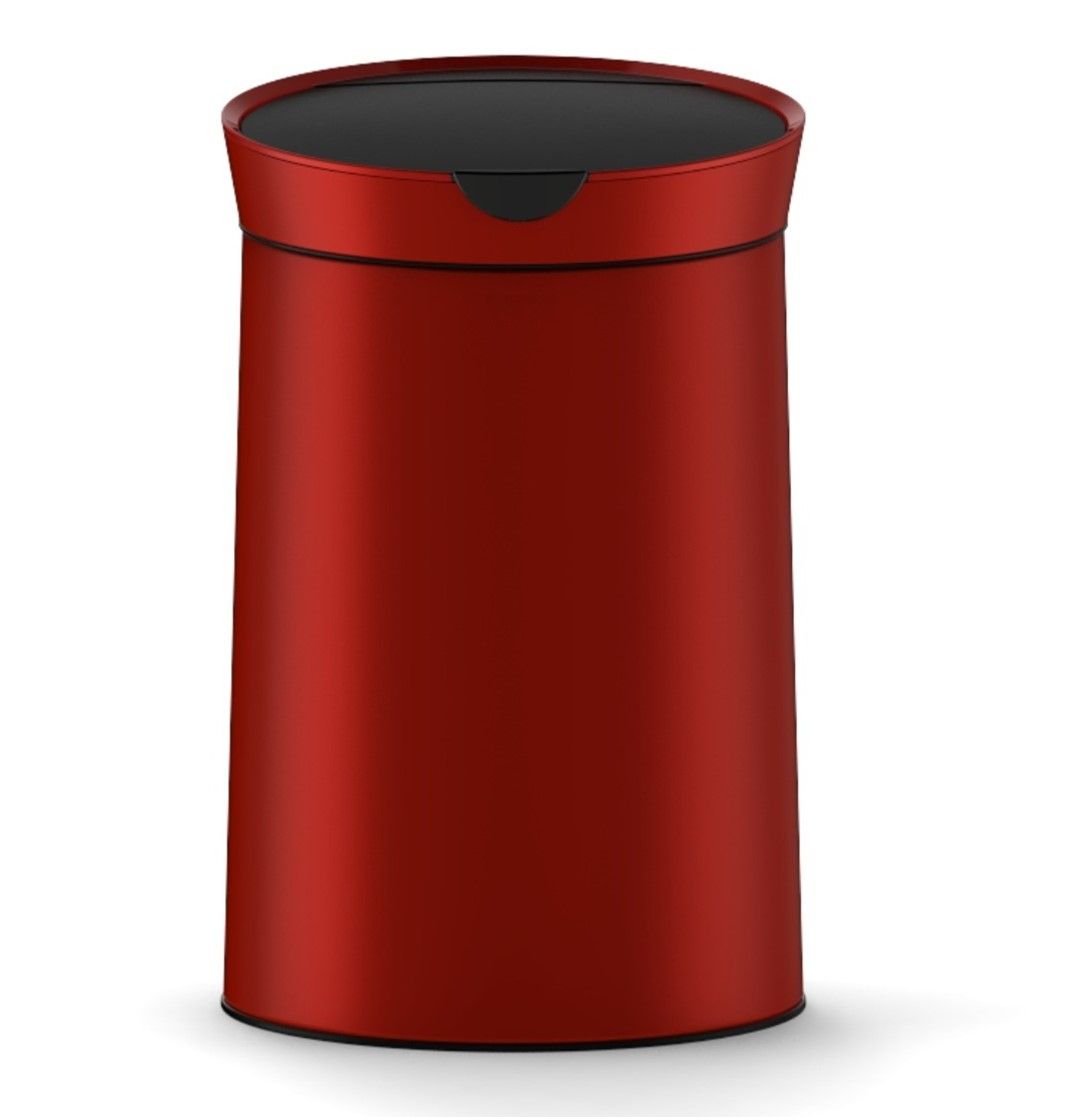 Αυτόματος Κάδος με Φωτοκύτταρο 10lt Κόκκινο Βουργουνδίας Φ26,5x41,8εκ. MRShome MRS45010R (Υλικό: Μεταλλικό, Χρώμα: Κόκκινο) - sealskin - sl-MRS45010R