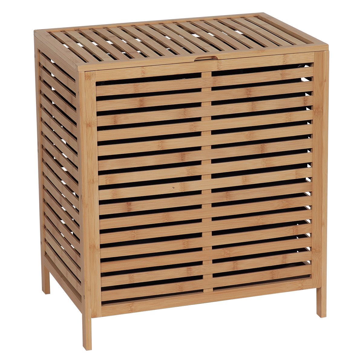 Καλάθι Απλύτων Bamboo Natural 37,5x53,5x60εκ. MRShome D
