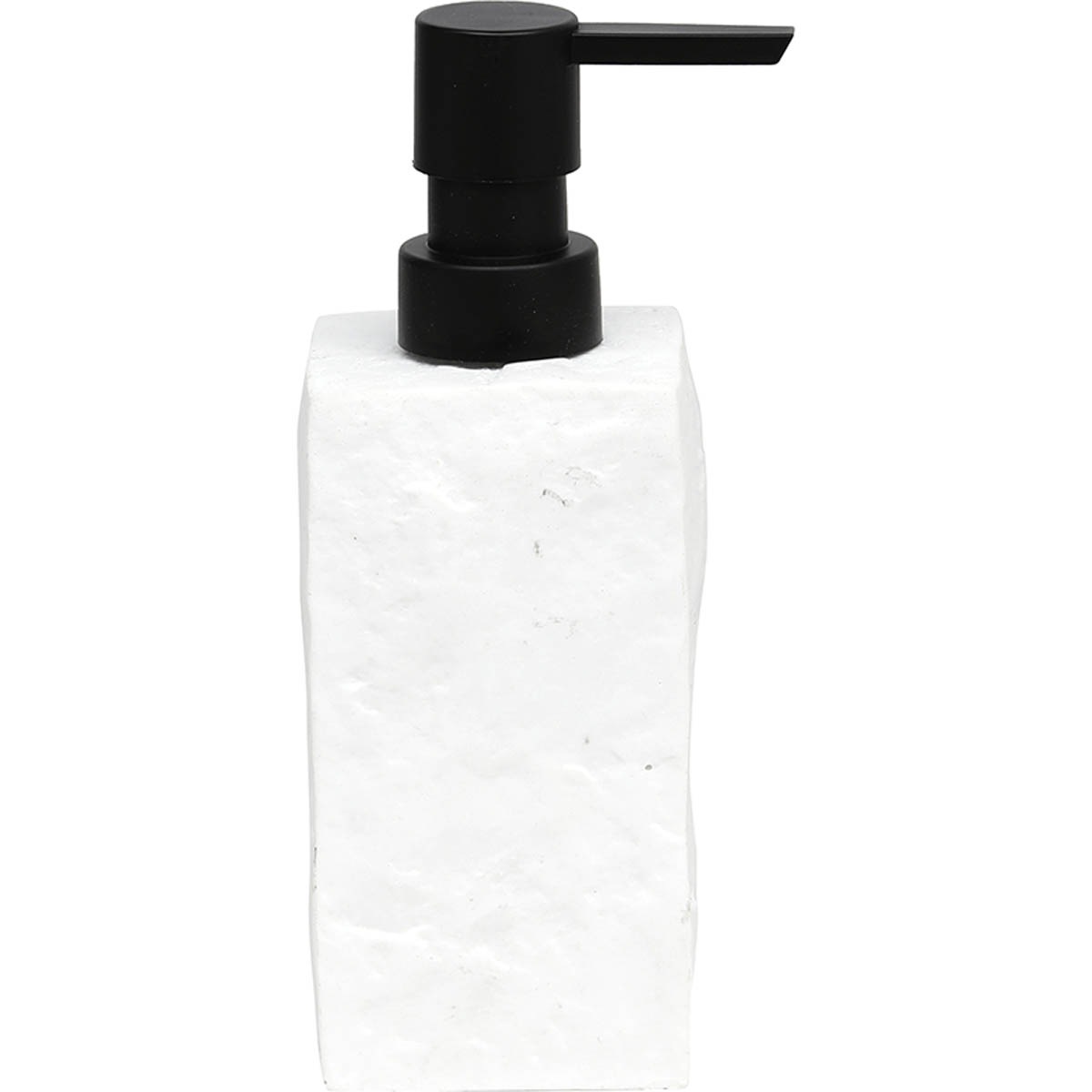 Ντισπένσερ Polyresin Λευκό 7,5x7,5x16,5εκ. MRShome DS-8898L07 (Υλικό: Polyresin, Χρώμα: Λευκό) - sealskin - sl-DS-8898L07