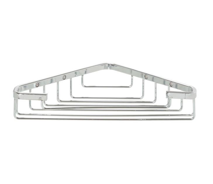 Εταζέρα Γωνιακή 19,5x4,2εκ. Chrome Elementals Sealskin 66362354718 (Υλικό: Ανοξείδωτο, Χρώμα: Chrome) - sealskin - sl-66362354718