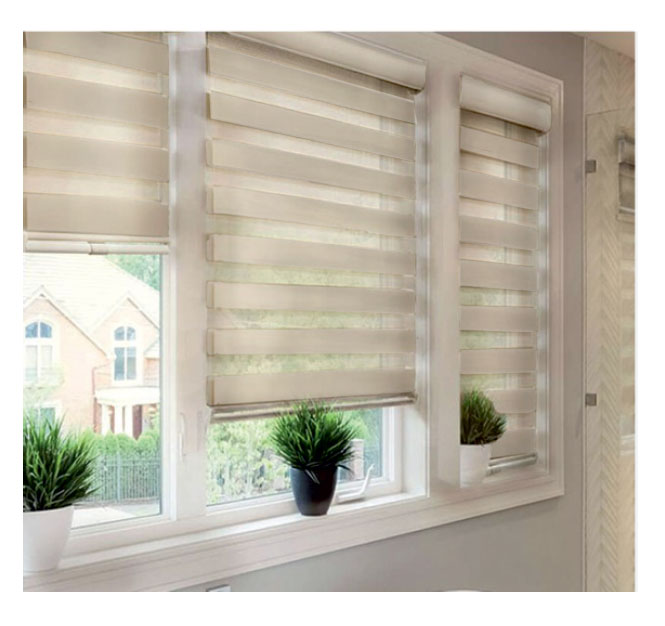 Double Ρόλερ Ρυθμιζόμενης Σκίασης Polyester 80x230εκ. Beige MRShome BG080230 (Ύφασμα: Polyester, Χρώμα: Μπεζ) - sealskin - sl-DRD-BG080230