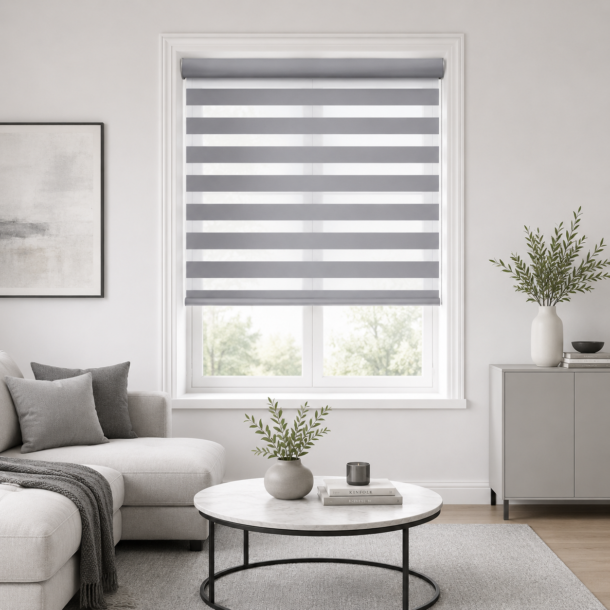 Double Ρόλερ Ρυθμιζόμενης Σκίασης Polyester 100x230εκ. 