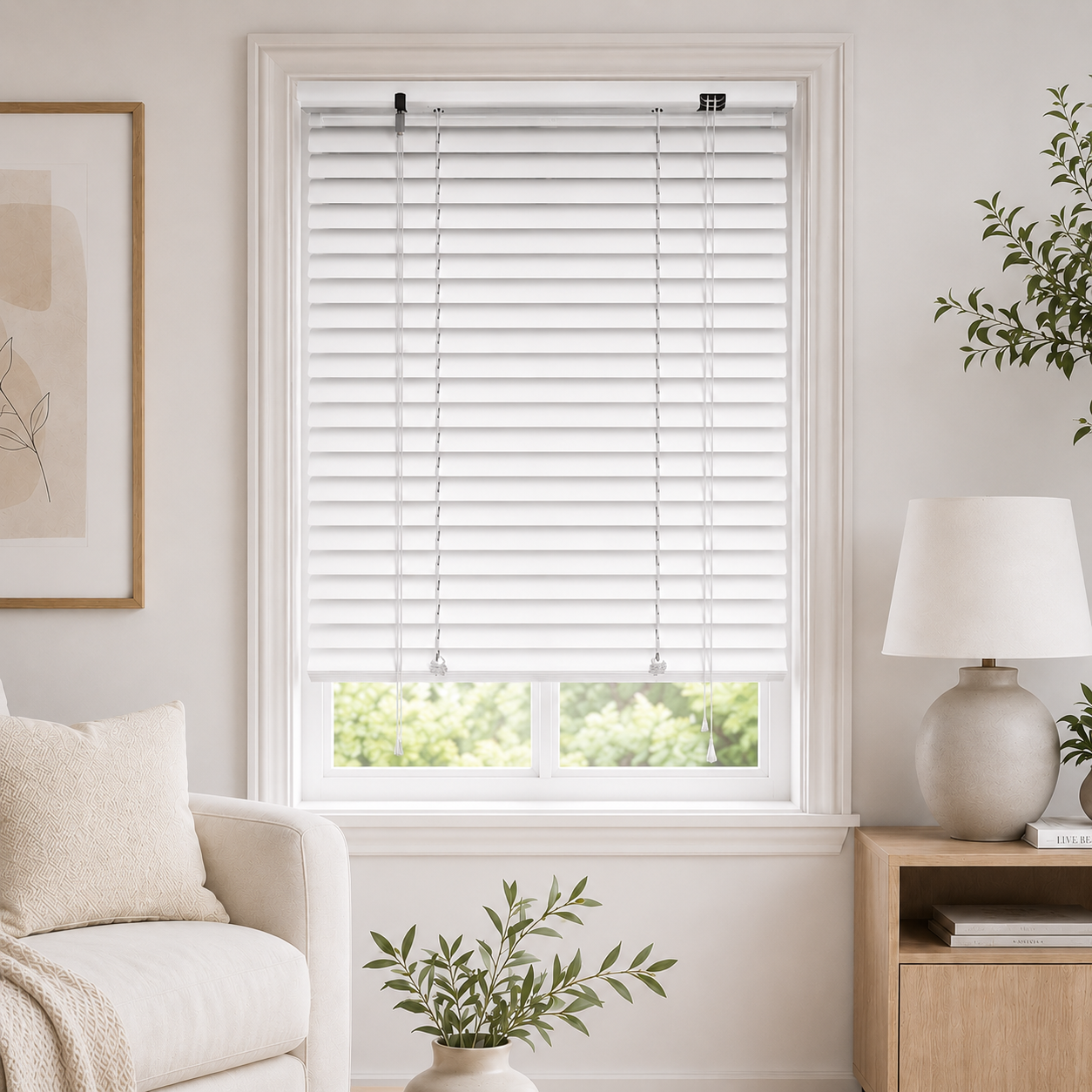 Μεταλλικό Στόρι Aλουμινίου 25mm-120x140εκ. Λευκό MRShome WH120140 (Υλικό: Μεταλλικό, Χρώμα: Λευκό) - MRS HOME - sl-DRV-WH120140