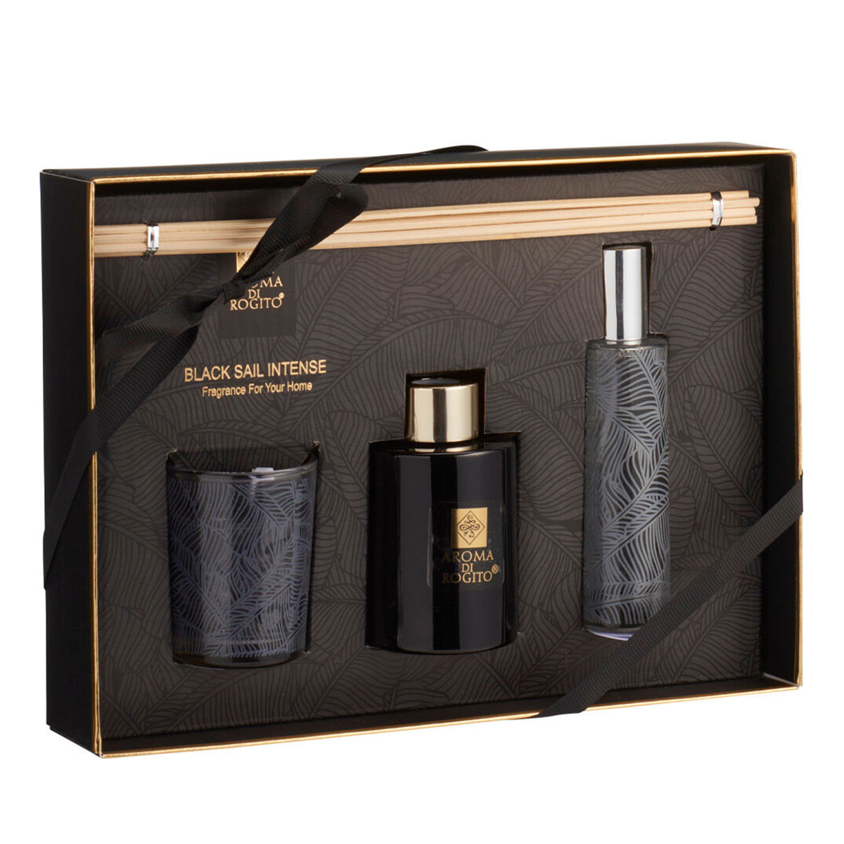 Σετ Αρωματικών Χώρου Black Sail Intense MRShome 0016004 - MRS HOME - sl-DF-0016004