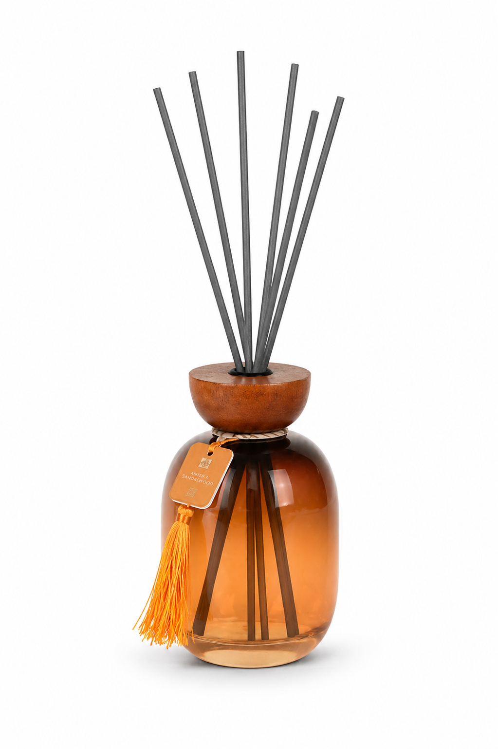 Αρωματικό Χώρου Με Sticks 500ml Amber & Sandalwood MRShome 0079001 - MRS HOME - sl-DF-0079001