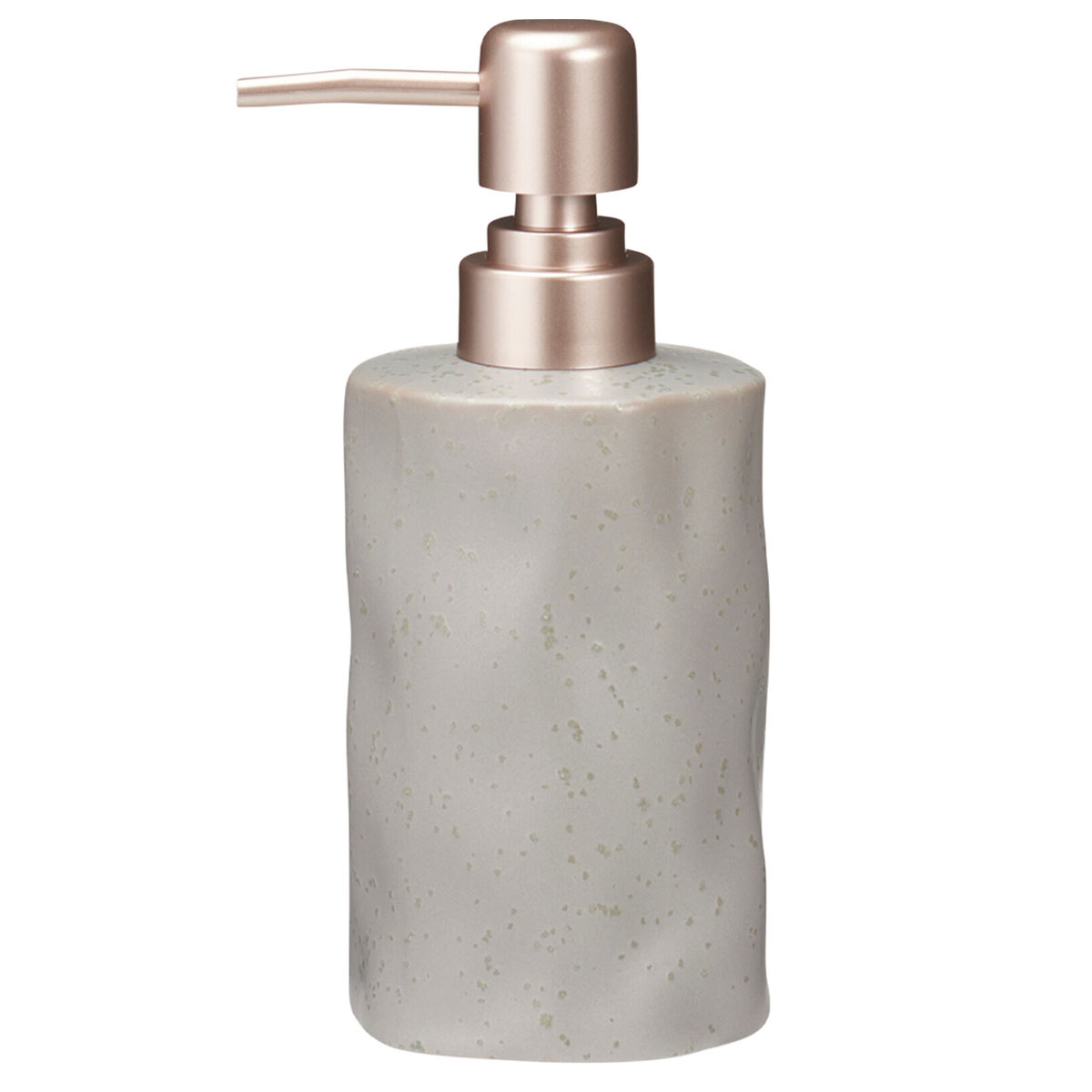 Ντισπένσερ Stoneware 300ml-9x7,3x17,5εκ. Cool Grey 5U MRShome 0095002 (Χρώμα: Γκρι, Υλικό: Stoneware) - MRS HOME - sl-DF-0095002