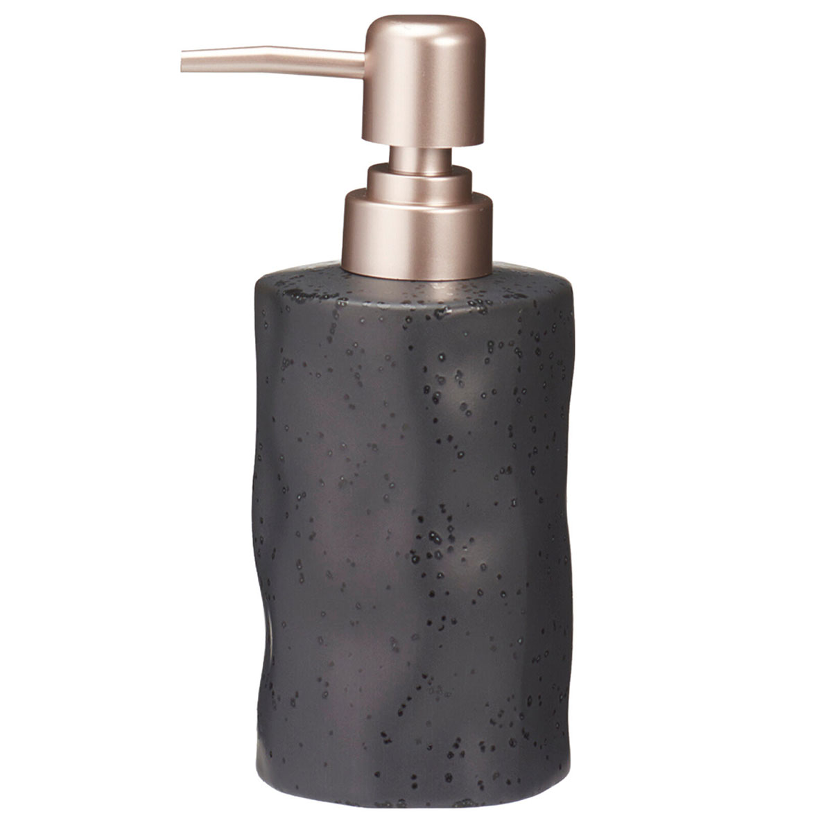 Ντισπένσερ Stoneware 300ml 9x7,3x17,5εκ. Black 6U MRShome 0095004 (Χρώμα: Μαύρο, Υλικό: Stoneware) - MRS HOME - sl-DF-0095004