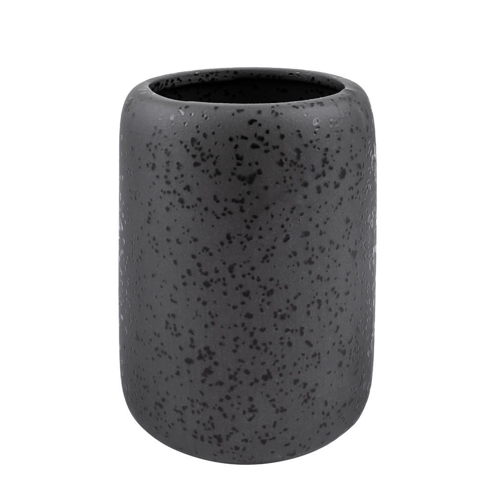 Ποτηροθήκη HADES Stoneware Ανθρακί Φ7,5x10,5εκ. AWD02191803 (Χρώμα: Ανθρακί, Υλικό: Stoneware) - sealskin - sl-AWD02191803