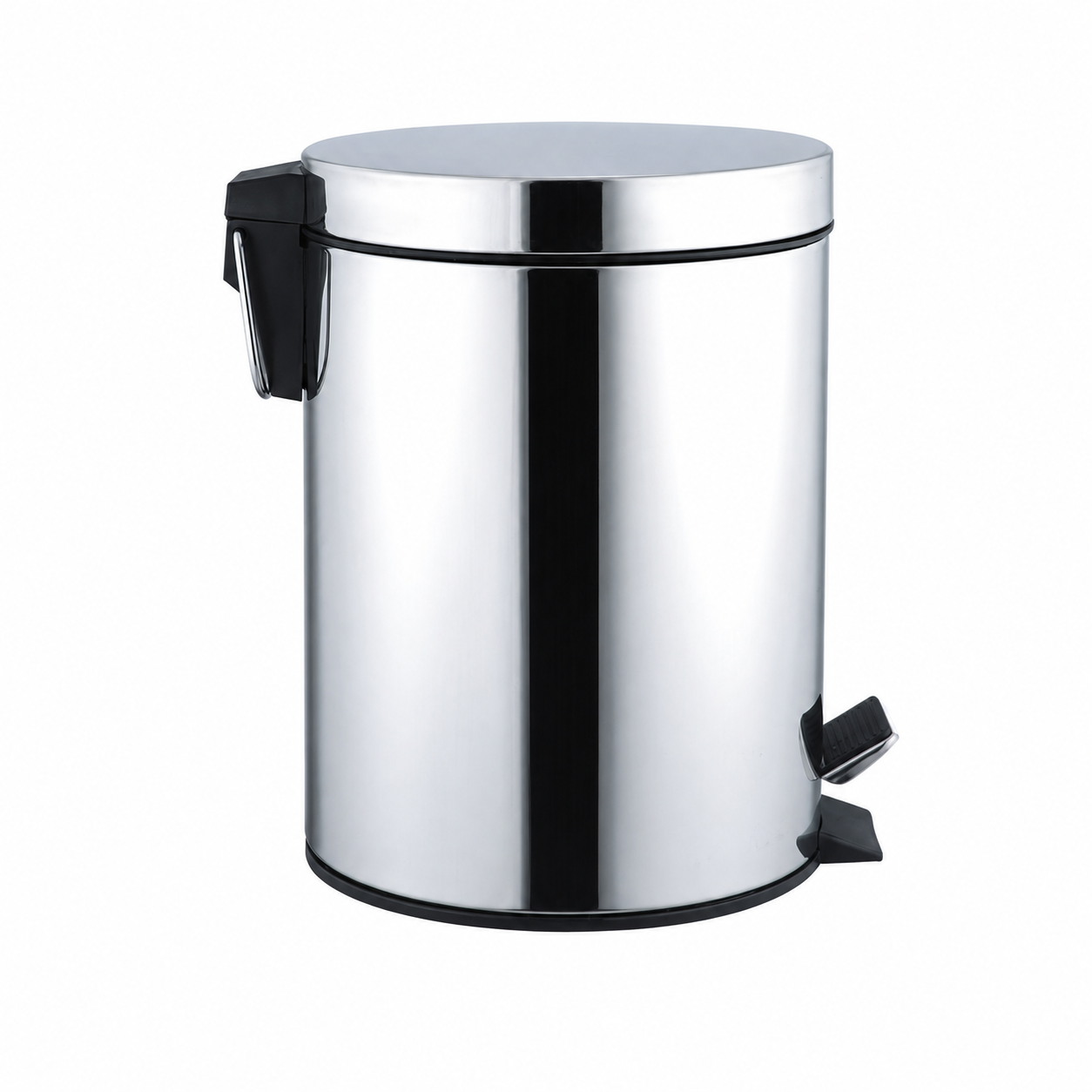 Κάδος Απορριμμάτων 5lt Inox Φ20x27εκ. MRShome MRS4603030 (Χρώμα: Inox) - MRS HOME - sl-MRS4603030