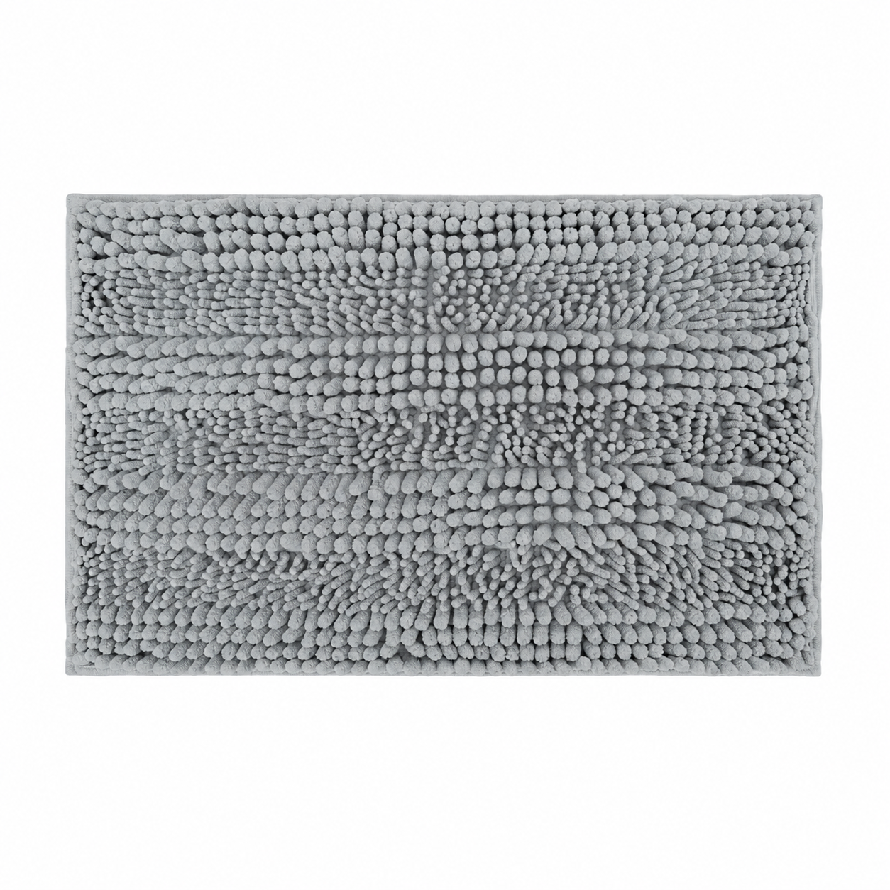 Ταπέτο Μπάνιου Chenille 45x70εκ. Γκρι MRShome DC-023002 (Ύφασμα: Chenille, Χρώμα: Γκρι) - MRS HOME - sl-DC-023002