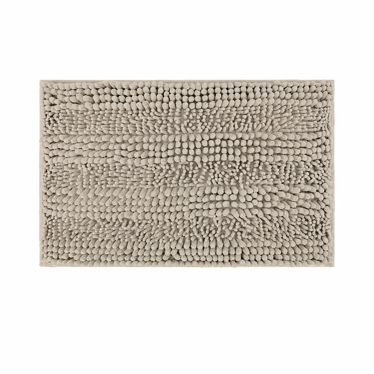 Ταπέτο Μπάνιου Chenille 45x70εκ. Μπεζ MRShome DC-023003 (Ύφασμα: Chenille, Χρώμα: Μπεζ) - MRS HOME - sl-DC-023003