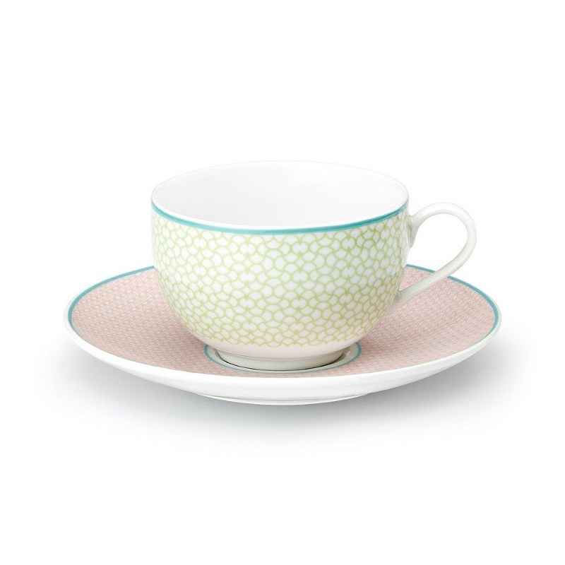 Φλυτζάνι Με Πιατάκι Πορσελάνης Τσαγιού 220ml Siena 945 