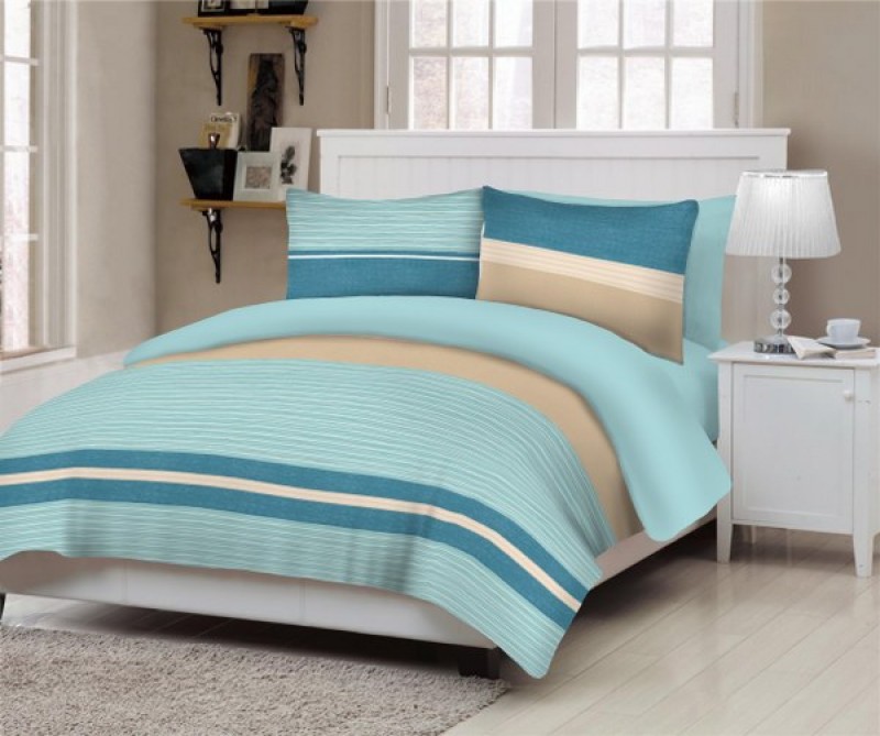 Σετ Σεντόνια Βαμβακερά Υπέρδιπλα 240x270εκ. Solo Aqua 24home (Ύφασμα: Βαμβάκι 100%, Τύπος κατωσέντονου: Χωρίς Λάστιχο, Μέγεθος: Υπέρδιπλα) - 24home.gr - 24-solo-aqua