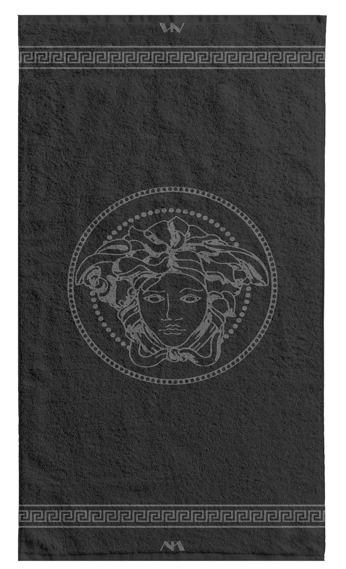 Πετσέτα Θαλάσσης Βαμβακερή 90x170εκ. Zeus Grey Makis Tselios (Ύφασμα: Βαμβάκι 100%, Χρώμα: Γκρι) - Makis Tselios - 285190123456