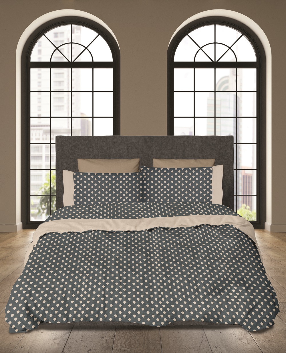 Σετ Σεντόνια Βαμβακερά Υπέρδιπλα 240x270εκ. Drops Makis Tselios (Ύφασμα: Βαμβάκι 100%, Τύπος κατωσέντονου: Χωρίς Λάστιχο, Μέγεθος: Υπέρδιπλα) - Makis Tselios - 107020123456