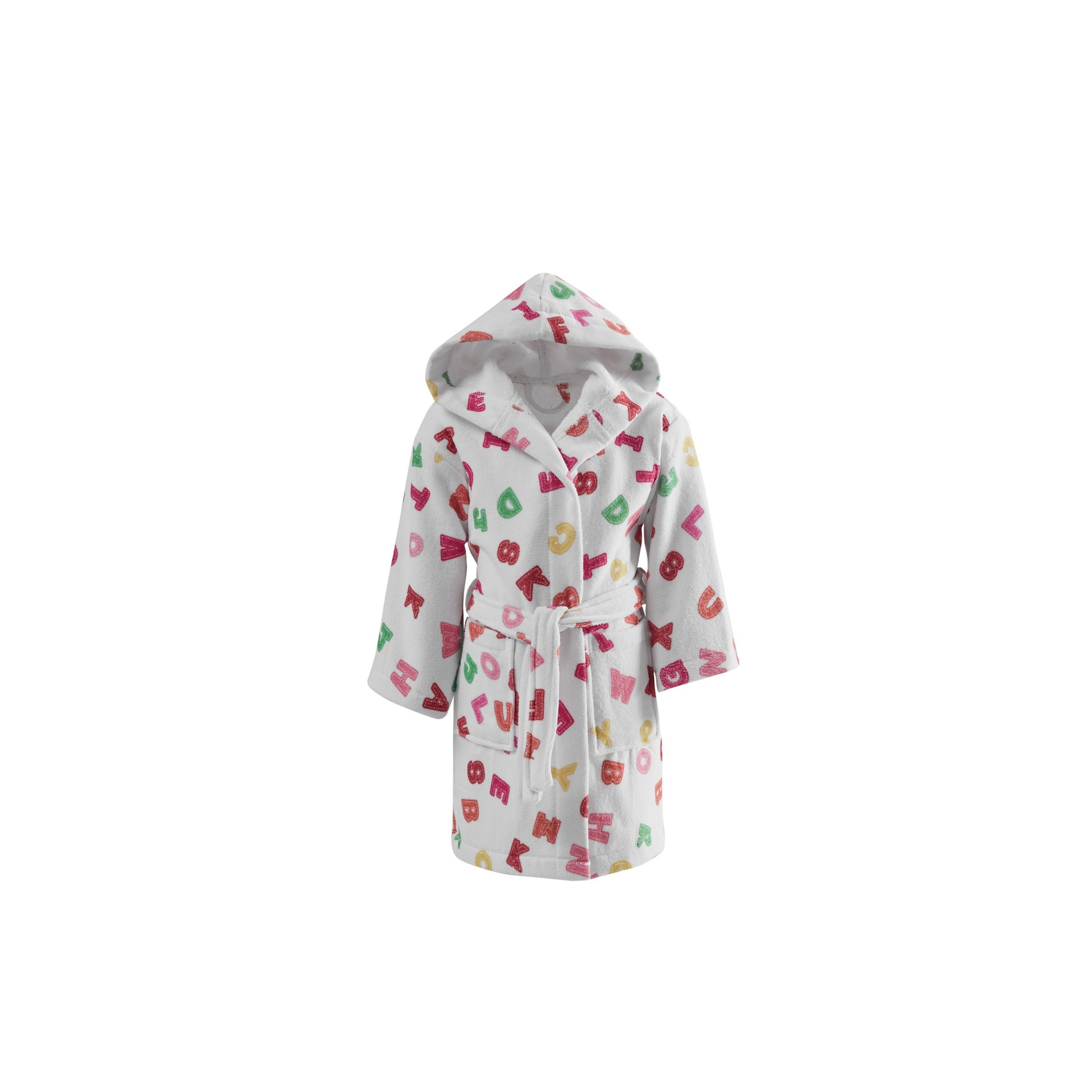 Μπουρνούζι Παιδικό Με Κουκούλα Βαμβακερό-Velour Digital