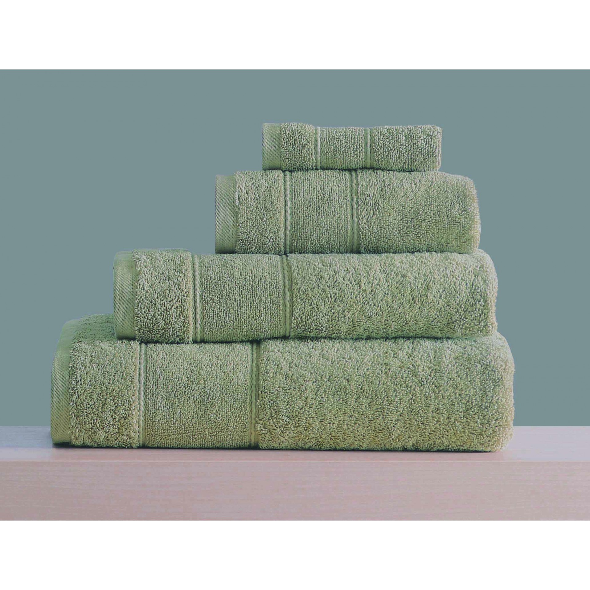 Makis Tselios - ΣΗΜΑΝΤΙΚΟ: Σε περίπτωση διαφοράς τιμής από το κατάστημα ισχύει παντα και μόνο η τιμή του καταστήματος Σετ Πετσέτες 4τμχ Βαμβακερές Lille No6 Xaki Makis Tseli