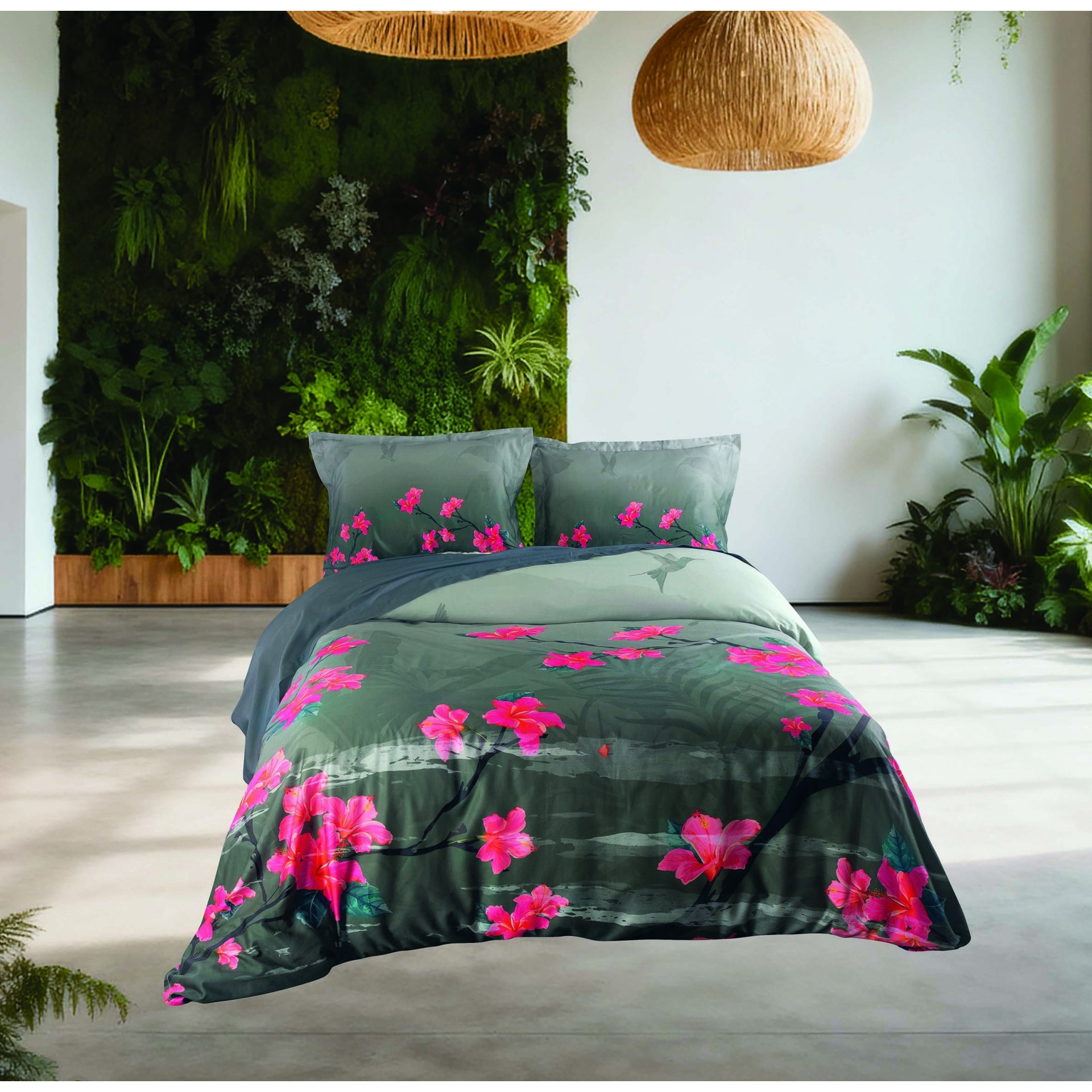 Σετ Παπλωματοθήκη Βαμβακοσατέν King 240x250εκ. Anatolia Makis Tselios (Ύφασμα: Βαμβακοσατέν, Μέγεθος: King Size) - Makis Tselios - 800480123456