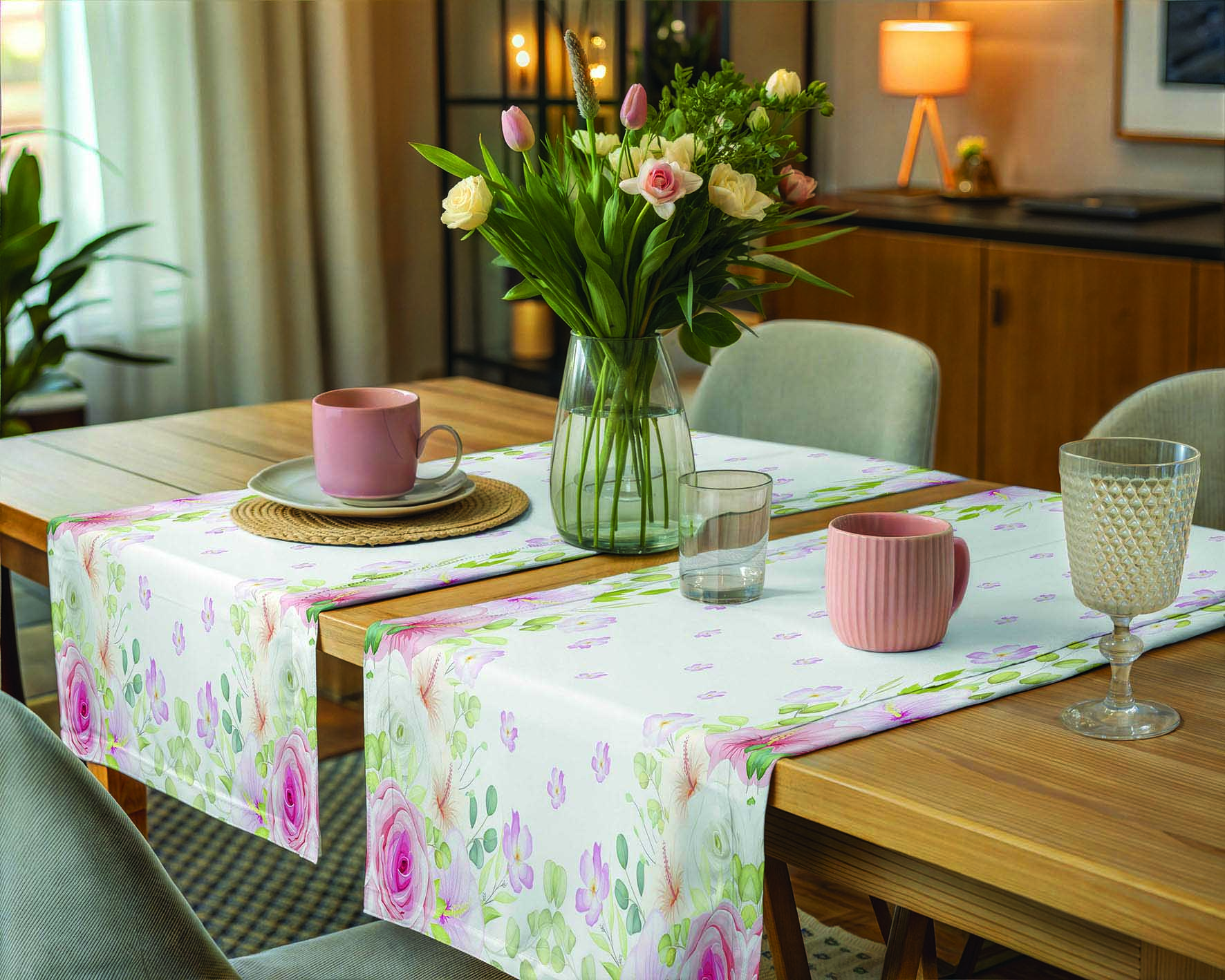 Runner Βαμβακερό 45x150εκ. Joy Makis Tselios (Ύφασμα: Βαμβάκι 100%) - Makis Tselios - 990220123456